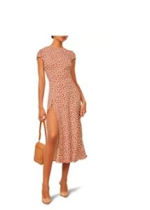 Red Reformation dress